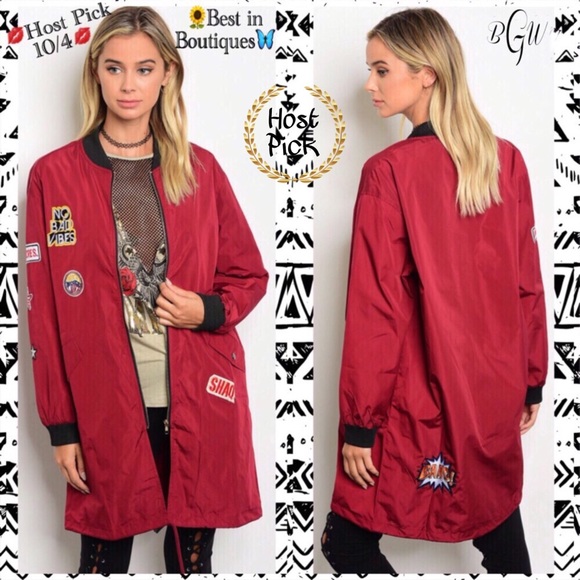 Veveret Jackets & Blazers - 5🌟🎉HP🎉Best Seller Patch Bomber Jacket